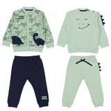 iDO Green sports outfit Tracksuit Set