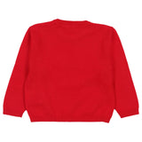 iDO Red Sweater with white polar bear applique