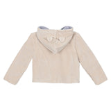 iDO Blue & Beige reversible hooded Jacket