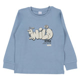 iDO Blue Graphic Print T-Shirt