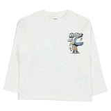 iDO White NYStyle Graphic Print T-Shirt