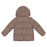 iDO Black Reversible Jacket With leopard print