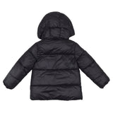 iDO Black Reversible Jacket With leopard print