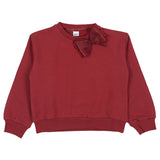iDO Maroon jumper with bow