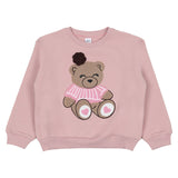 iDO pink with Teddy Bear embroidery
