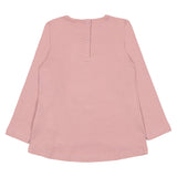 iDO Pink & Maroon Girl Print T-shirt Leggings Set