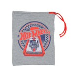 iDO Grey & Red Nightsuit Set With Hot Wheels print