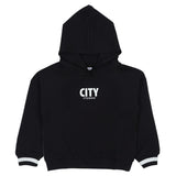 iDO Black hooded sweatshirt With Citywear Print