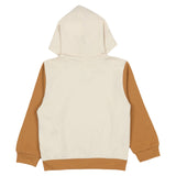 iDO White & Brown 3-piece Tracksuit Set