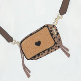 iDO White T-Shirt with Handbag Print