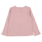 iDO Pink Cotton Diamante Heart T-Shirt