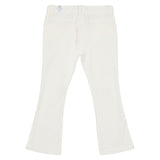 iDO White Corduroy Flared Pants