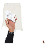 iDO White Corduroy Flared Pants