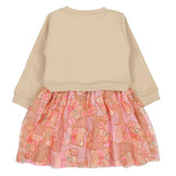 Mousse Beige Teddy Love Dress