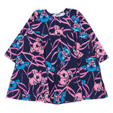 Mousse Navy Koala Print Dress