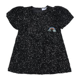 Mousse Black Rainbow Sparkle Dress