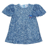 Mousse Blue Koala Sequin Dress