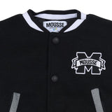 Mousse Black Varsity Sport Jacket