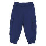 Mousse Navy Sporty Cargo Pants