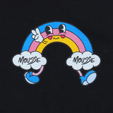 Mousse Black Groovy Rainbow Sweatshirt