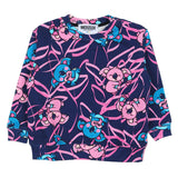 Mousse Navy Koala Print Sweatshirt