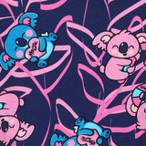 Mousse Navy Koala Print Sweatshirt