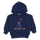 Mousse Navy Blue Web-Hoops Hero Hoodie