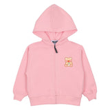 Mousse Pink Little Bear Hug Zip Hoodie