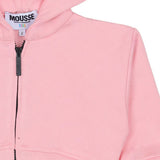 Mousse Pink Cropped Comfort Hoodie