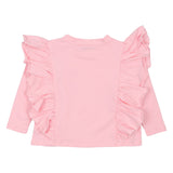 Mousse Pink Frozen Fantasy Ruffle T-Shirt