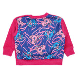 Mousse Hot Pink Fun Faux-Fur Sweatshirt