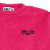 Mousse Hot Pink Fun Faux-Fur Sweatshirt