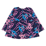 Mousse Navy Blue Koala Print Tunic Dress