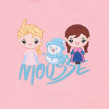 Mousse Pink Princess & Snowman Sweatshirt