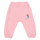Mousse Pink Girl Print Joggers