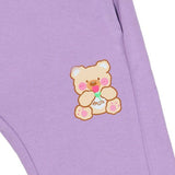 Mousse Lilac Bear Print Joggers
