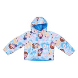 Mousse Multicolor Girl & Snowman Print Jacket