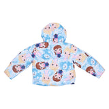 Mousse Multicolor Girl & Snowman Print Jacket