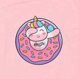 Mousse Pink Donut Print Full Sleeve T-Shirt