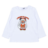Mousse White I Believe In Santa Sweatshirt