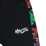 Mousse Black Hero Stripe Joggers
