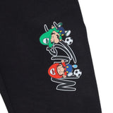 Mousse Black Mario Soccer Joggers