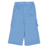 Mousse Blue Fuzzy Cargo Pants