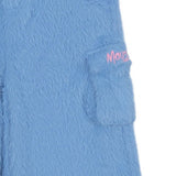 Mousse Blue Fuzzy Cargo Pants