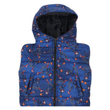Mousse Blue Superhero Puffer Vest
