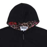 Mousse Black Tulle Hem Hoodie