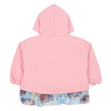 Mousse Pink Frozen Tulle Hoodie