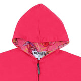 Mousse Pink Smiley Tulle Hoodie
