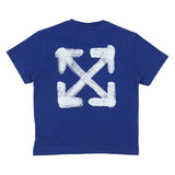 Off-White Blue Arrow Sponge T-Shirt