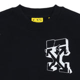 Off-White Black Arrow Logo Print Sweatshirt